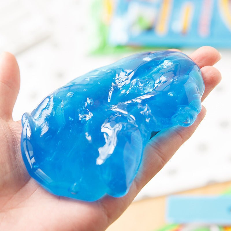 Soft rubber car cleaning gel for dust removal
