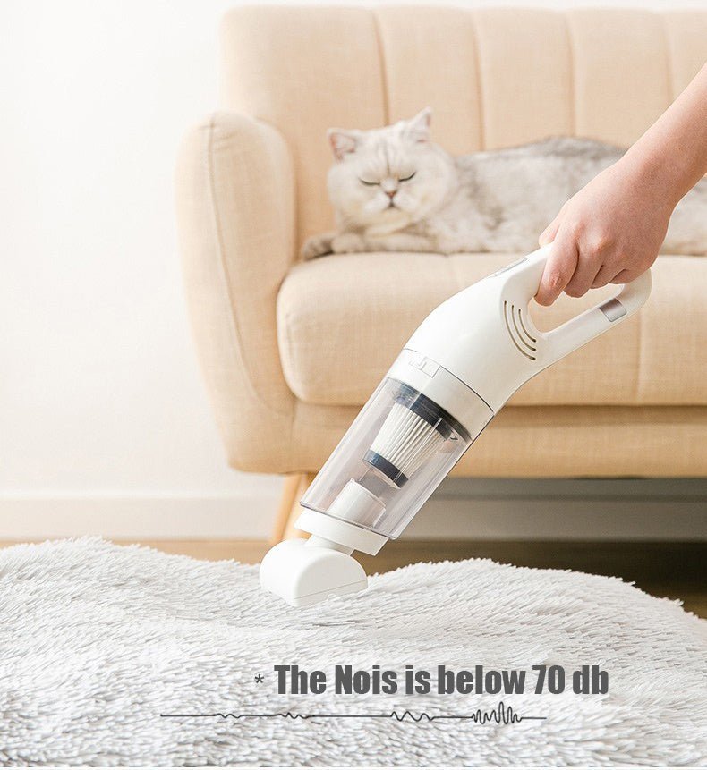 Cordless electric pet hair remover and absorber
