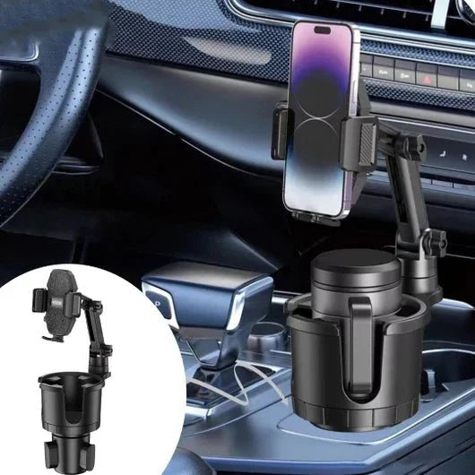 Multi-functional universal car cup holder