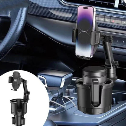 Multi-functional universal car cup holder