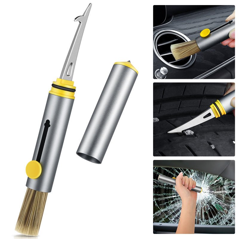 Multifunctional car detailing and cleaning kit