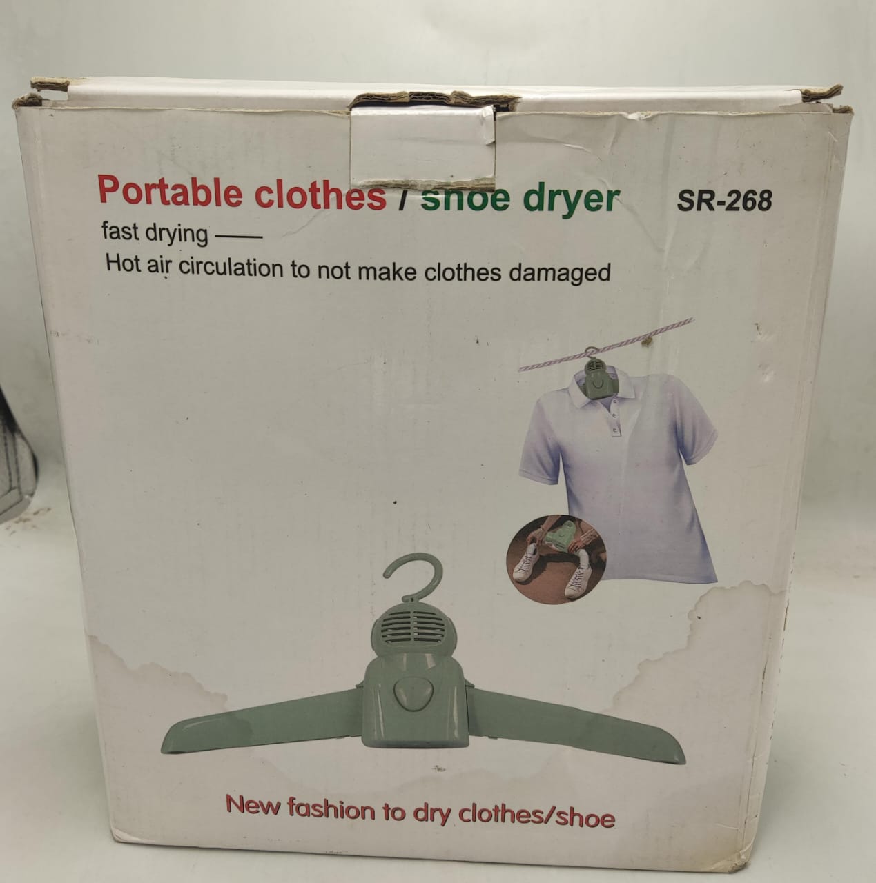 Portable Clothes & Shoe Dryer